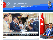 Tablet Screenshot of cayirova.gov.tr